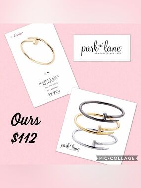 RARE Park Lane CREST Bracelet-Gold Nail Design